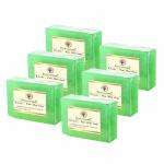 Khadi Natural Mint Soap 125g - Refreshing Minty Cleanse | Cooling and Invigorating | Paraben and SLS-Free Pack of 6