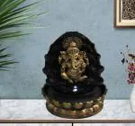 HUENISH Beautiful Lord Ganesha Mini Waterfall Fountain Show For Home and Office (332).
