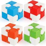 Shivsoft Infinity Cube | Magic Cube | Anti Stress | Colour: Assorted (As per Availablity)