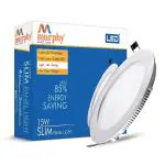Murphy 15-Watts Slim Round LED Panel Ceiling Light (Cool White)