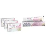 Kozicare Skin Lightening Kit 3 Soap Plus 1 Cream For Lightening And Brightening Skin) 300 G (Pack of 4)