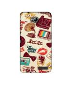 Casotec Vintage Print Design Printed Silicon Soft TPU Back Case Cover for Micromax Canvas Juice 4 Q382