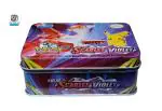 Moonza Pokemon Trading Card Game Scarlet & violet Metal Tin Box For Kid's