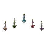 Comet Busters Multicolor Stone Bindi For Women