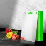 OSE Stainless Steel Chopping and Cutting Board Fruits and Vegetables Slicing Serving Cut Board Heavy Duty Multi Purpose Countertop Worktop Platform
