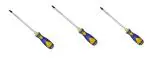 Goodyear Screwdriver, Screwdriver Set, striking screwdriver slotted (pack of 3)