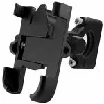 ZOOMLION Bike/Motorcycle/Scooter Mobile Phone Holder Mount, Ideal for Maps and GPS Navigation (Black)