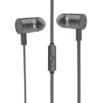 BoAt BassHeads 230 In-Ear Extra Bass Wired Earphones With Mic (Charcoal Black)