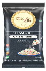 Rice Villa RAJA Sona Masuri (Sonam) Steam Rice 26kg