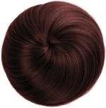Clixfox Women and Girl Brown Synthetic Nylon Curly Bride Bun Jura Hair Extension (Pack of 1)