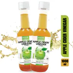 NutroVally - Apple Cider Vinegar For Management | Metabolism Booster | 100% Natural Filtered Vinegar (500+500ml)