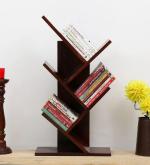 Salawas art & craft sheesham wood tree shaped wall shelf by