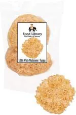 Food Library Dried White Fungus Mushrooms, 75 G (Pack Of 1)