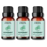 Essentia Extracts Combo of 3 Peppermint Essential Oil, 45ML (3*15ML)