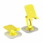 Portronics Mobot III Universal Mobile Holder for Mobile,Tablet iPad (Yellow)