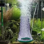 AKSHAT ENTERPRISES Million Bubbles Air Stone 3 Ring Disk Bubble Aquarium Durable Oxygen Air Pump Air Stone for Fish Tank (Random Color, Pack of 1)