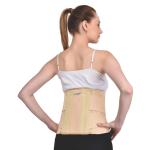 Accusure Beige Sacro Lumbar Support Belt For Men And Women (L)