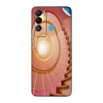 GADGETSWRAP Printed Vinyl Skin Sticker for Tecno Pova Neo - spiral staircase