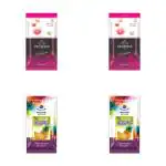 Gouri Keshar Pineapple and Premium Agarbatti Zipper Pack, Pack of 4 (2 x 2)