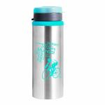 double Wall steel 750 ml, 1 pc, Blue Stainless Steel Booster Bottle for Kids
