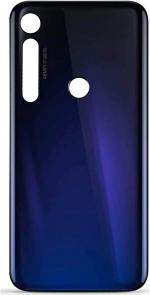 FRIENDZZWORLD Blue Fiber Back Panel For Motorola Moto G8 Plus