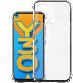 COVERBLACK Rubber Back Cover Compatible model for Vivo Y50 - Transparent