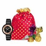 Chocoloony Chocolate Potli with Watch Milk Flavour for Diwali