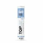 TopUp CalD Calcium & Vitamin D, Orange Flavoured Drinkable Calcium Supplement For Healthy Bones & Joints, 16 Effervescent Tablets per tube