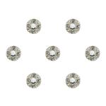 Comet Busters Silver Stone Bindi For Women