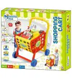 S TOYS HOUSE Toy Shopping Cart for Creative Play, Spacious Interior, Easy Grip Handle