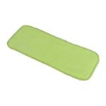 Crawl'in 3 Layer Microfiber Baby Diaper Inserts/Washable Reusable Pocket Cloth Diaper Nappy Insert Pads for Kids (Pack of 2, Green)