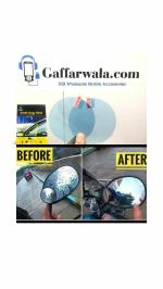 Gaffarwala.com Anti Rain Film For Bike side view mirror 2pc pack