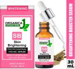 Organica Natural Herbs Skin Brightening Face Serum For Skin Whitening, Lightening & Radiant Glow