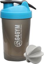 G Fuel Gym Shaker Bottle Blue 500 ml Shaker (Pack of 1, Black, Blue, Plastic)