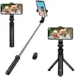Filiz XT02 Professional Video and Picture Catcher Bluetooth Selfie Stick with Tripod Stand Features Monopod