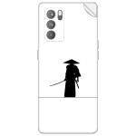 GADGETSWRAP Printed Vinyl Skin Sticker for Oppo Reno 6 Pro - Ninja Alone