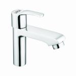 LIPKA Coral Pillar Cock Brass Faucet For washbasin with Chrome Finish Faucet/Tap