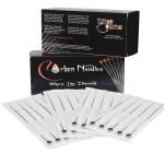 Tattoo Gizmo Gizmo Needle Disposable Stainless Steel Tattoo Needles - Pack Of 50Pcs (Regular Flat, 9Fs)