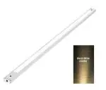 OTS LIGHTS 12 Inches / 1 Foot / 4 watt Slim Cabinet, Under Counter Wardrobe LED Profile Light (Warm White / 3000k)