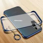 Realcase Black Plastic, Thermoplastic Polyurethane Shock Proof Bumper Back Cover Case For Samsung Galaxy M51