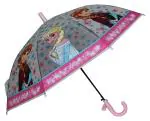 CHAATEWALA Multicolor Translucent Elsa Frozen Friends Umbrella (68 x 86 x 5 cm)