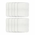 SuperBottoms BASIC Cloth Diaper Inserts (Pre Washed)| 4 Layer Padding, Lasts upto 3hrs| Dry Feel Layer on Top Pack of 10