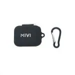 Kolorcase Mivi Duopods F30 Black Silicone Case Cover with Hook