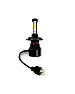 A4s Automotive and Accessories White Side H4 LED Headlight Bulb with Cooling Fan