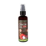 EARTH THERAPY Organic Onion Hair Oil with 14 essential oils 100ml|Total Haircare Solutions