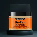 Livincy De-Tan Scrub Tan Removal Repair Damage Cause By Sun Skin Scrub Body Scrub 100GM