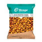 Shrego Haldi Roasted Chana, Bhuna Chana (Desi Chickpeas With Turmeric) 360G
