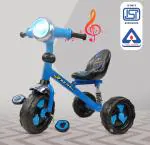 Dash Xtreme Kids Tricycle , Kids Cycle , Ride on for boy and Girl for 2 to 5 Years, Lights and Music (Blue)