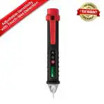 amiciSense Non-Contact Voltage Tester AC 12V-1000V Live/Null Wire Tester with Breakpoint Detection, Flashlight, Adjustable Sensitivity and 2xAAA Battery