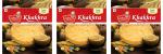 Jabsons Roasted Wheat Crisps | Khakhra | Punjabi Masala Spicy | 180 Gm Each | Pack of 3 | 540 Gm